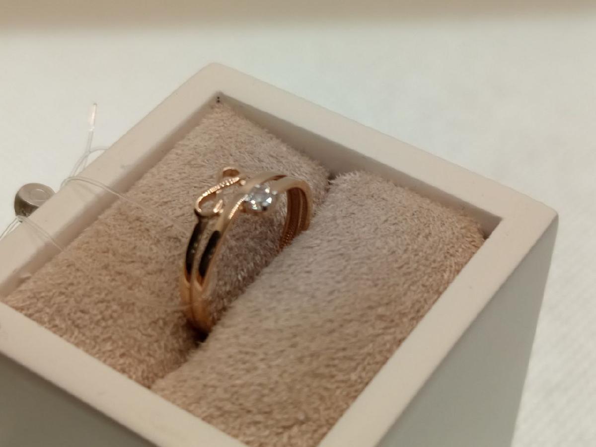 КОЛЬЦО С КАМНЕМ (Au 585)