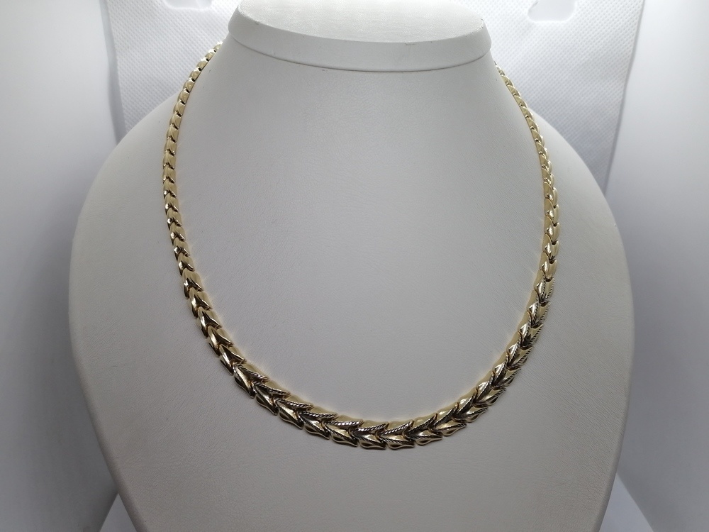 КОЛЬЕ БЕЗ КАМНЯ Au 585