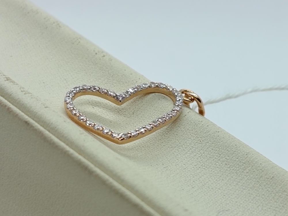 ПОДВЕСКА С КАМНЯМИ (Au 585)