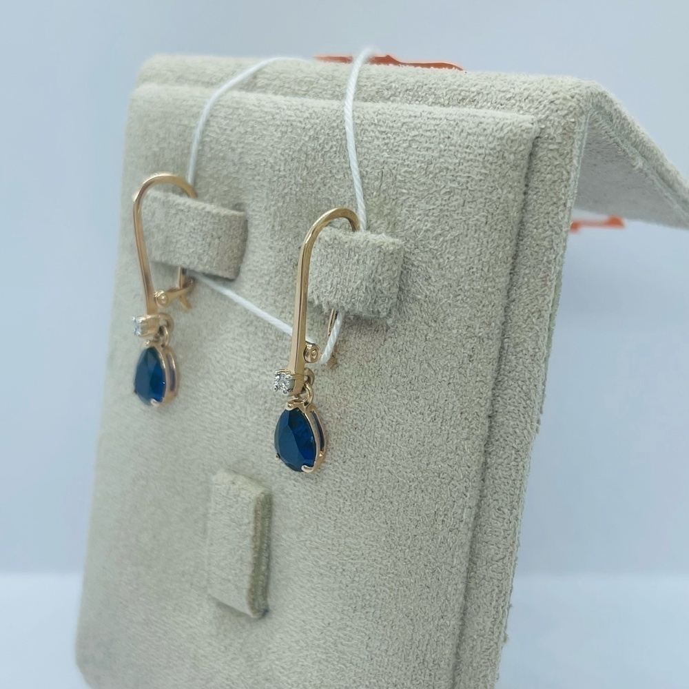 СЕРЬГИ БРИЛЛИАНТ (Au 585)