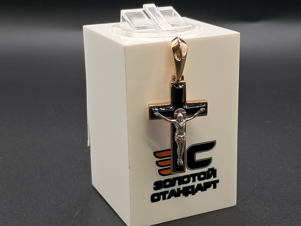  ПОДВЕСКА КРЕСТ (Au 585)