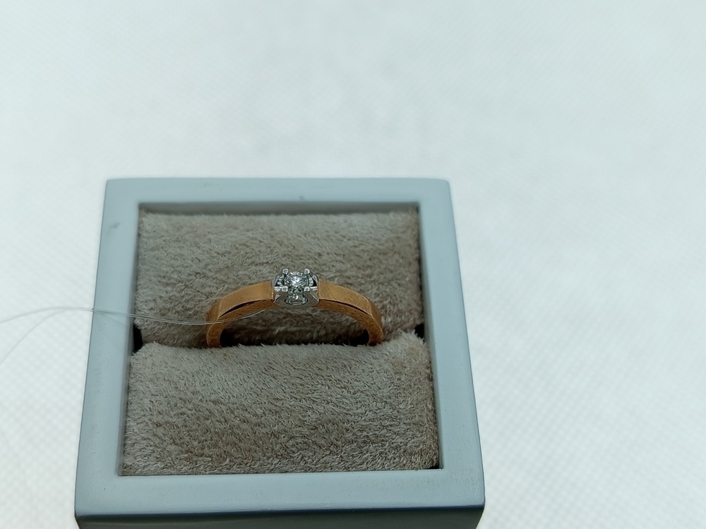 КОЛЬЦО БРИЛЛИАНТ (Au 585)