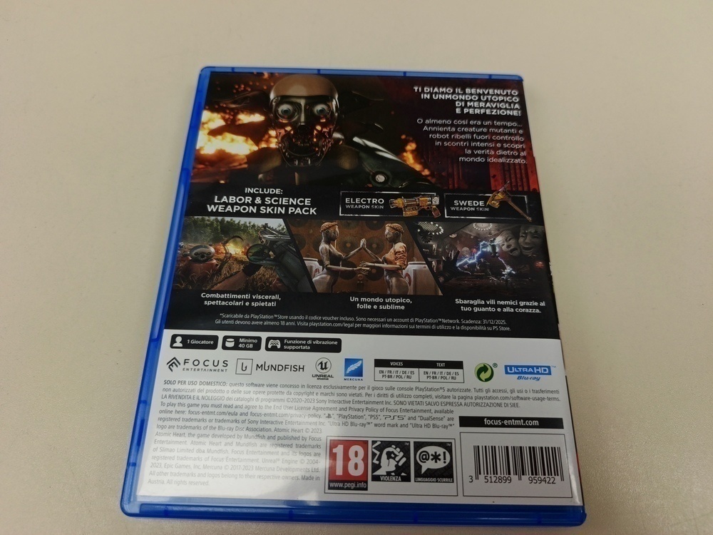 Игра Playstation 5 Atomic Heart