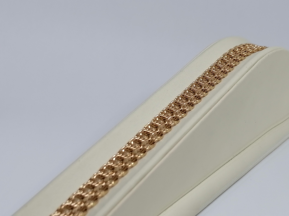 ЦЕПЬ ПОЛНОВЕСНАЯ Бисмарк (Au 585)