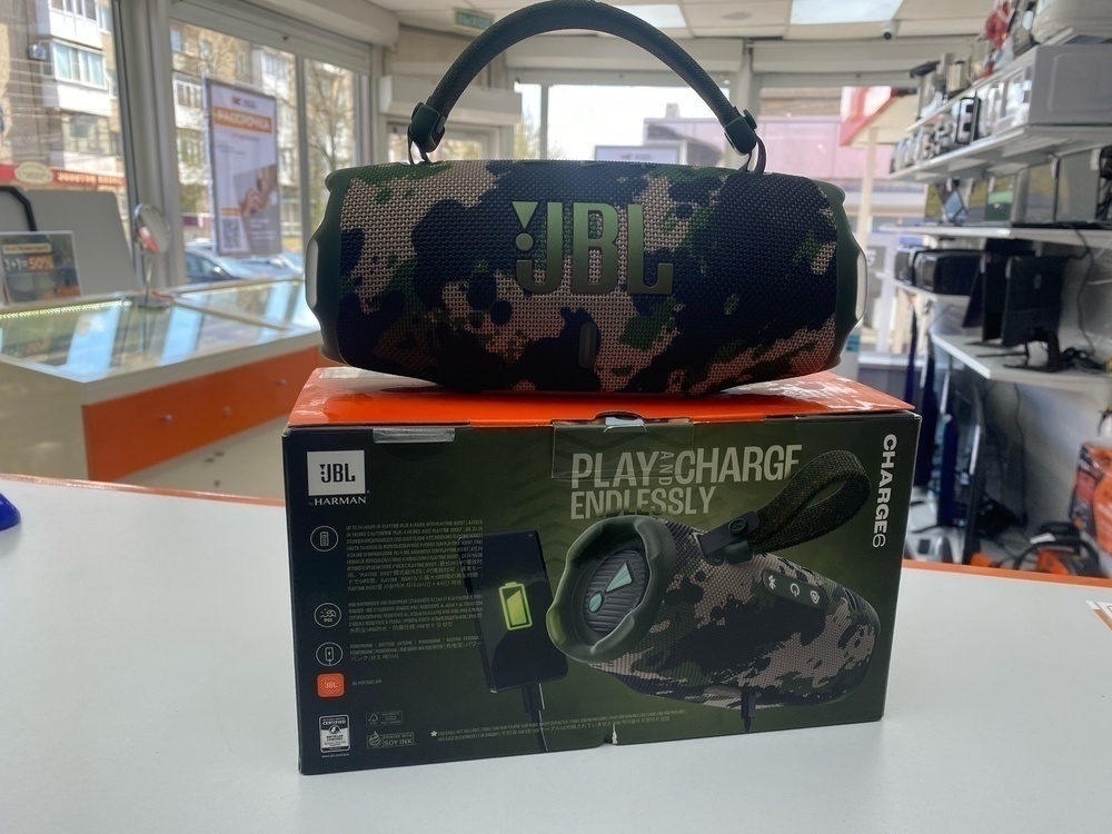 Портативная акустика JBL CHARGE 6