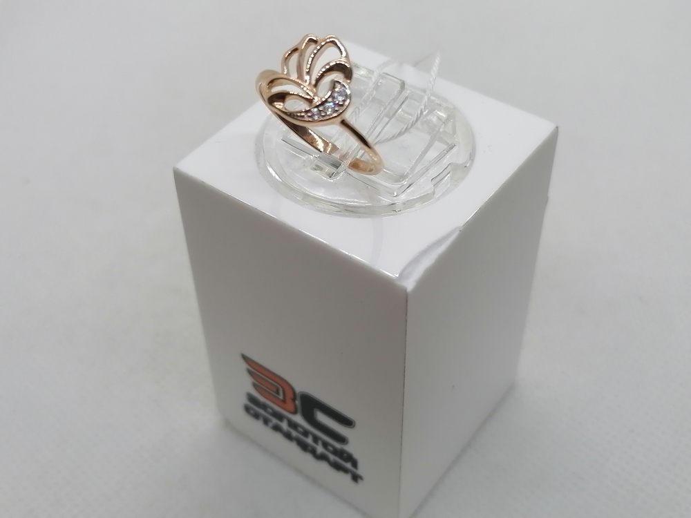КОЛКМИ585 КОЛЬЦО С КАМНЯМИ (Au 585)