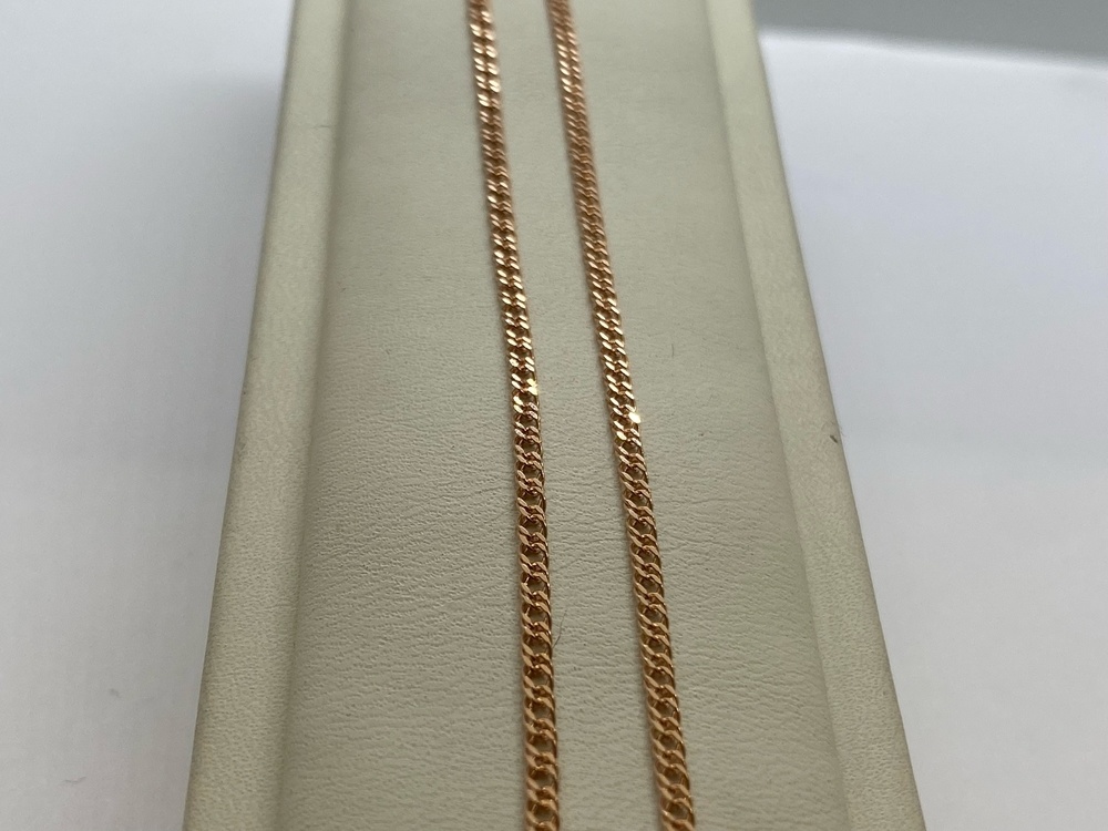 ЦЕПЬ ПОЛНОВЕСНАЯ Ромб двойной (Au 585)