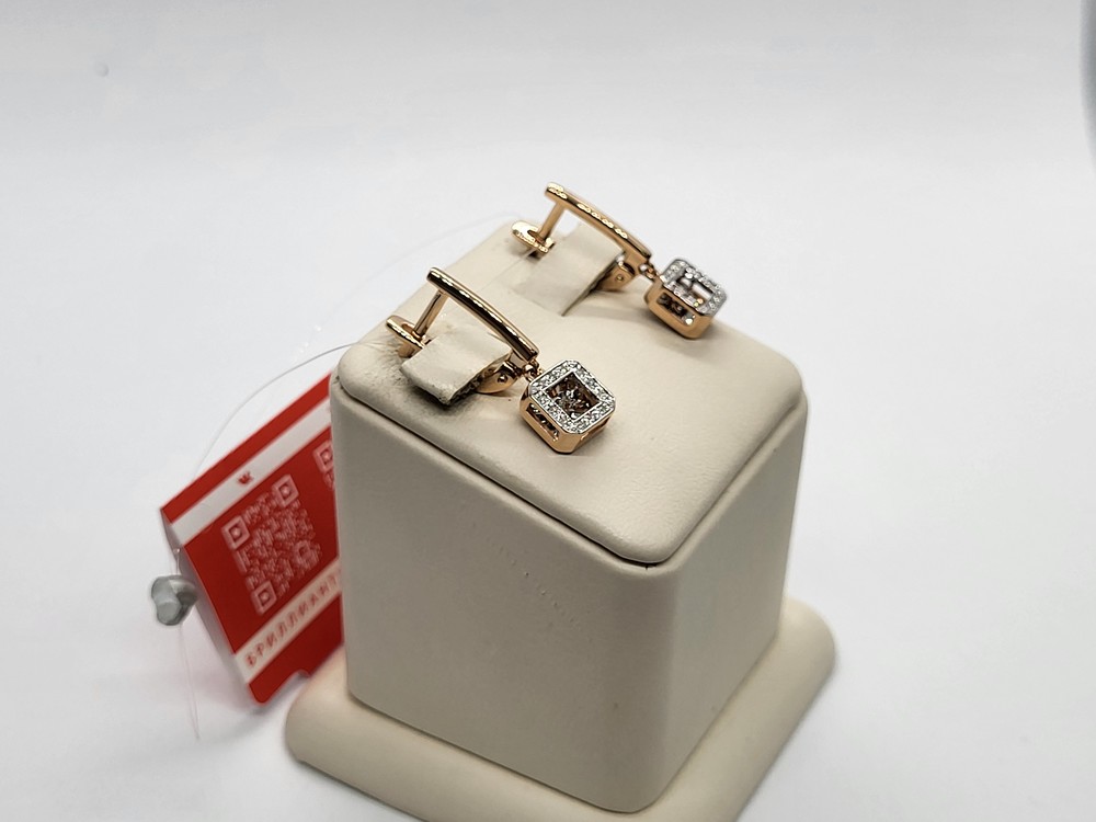 02-11-5903-31-00-1 СЕРЬГИ БРИЛЛИАНТ (Au 585)