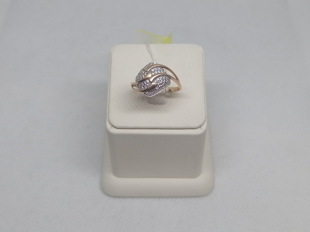 КОЛКМИ585 КОЛЬЦО С КАМНЯМИ (Au 585)