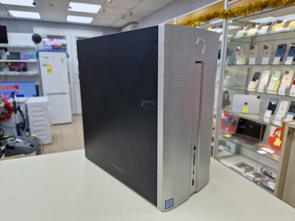 Системный блок HP; Core i5-7400, GeForce GTX 1050, 8 Гб, 128 Гб, 1 Tb