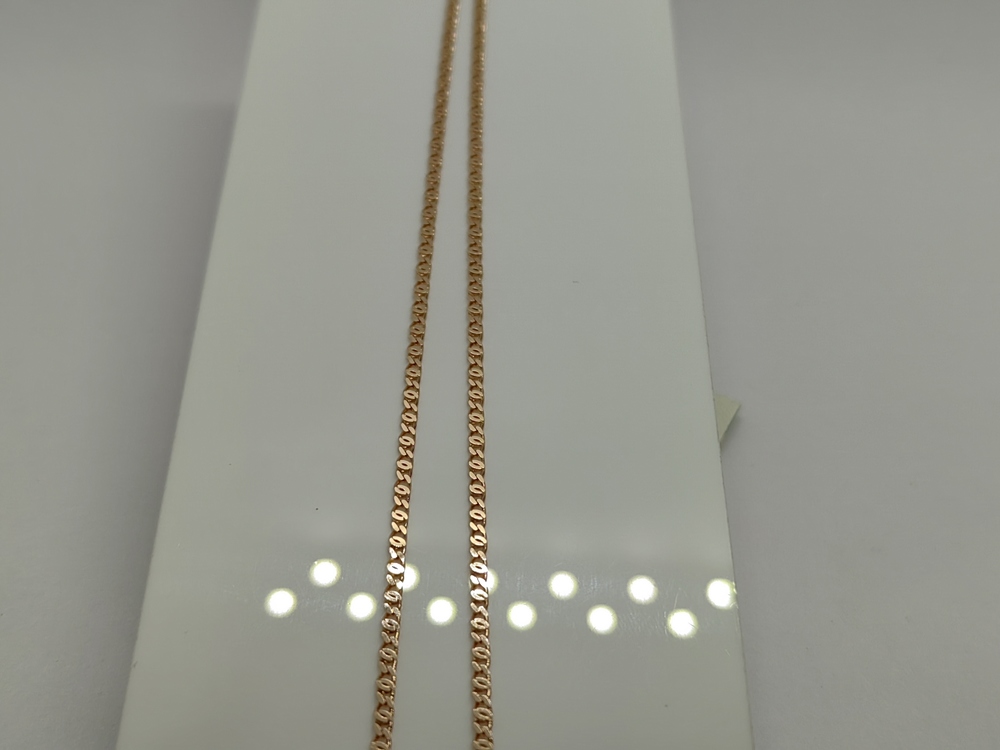 ЦЕПЬ ПОЛНОВЕСНАЯ Птичий глаз(глаз пантеры) (Au 585)