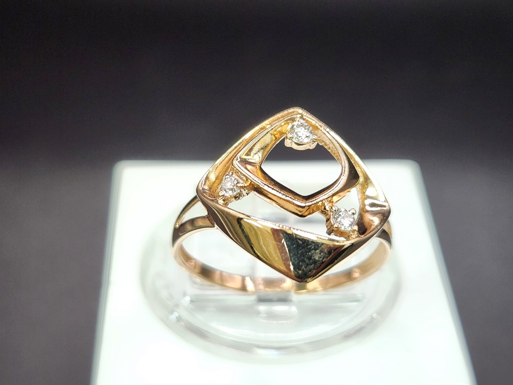 КОЛЬЦО БРИЛЛИАНТ Au 585