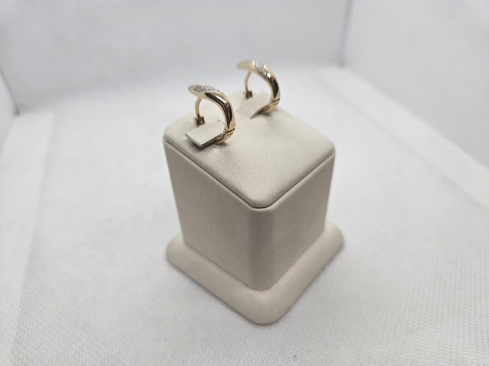 СКМИ585 СЕРЬГИ С КАМНЯМИ (Au 585)