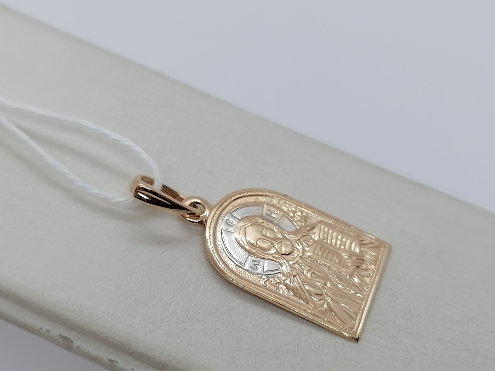 ПОДИБК585 ПОДВЕСКА ИКОНА БЕЗ КАМНЯ (Au 585)