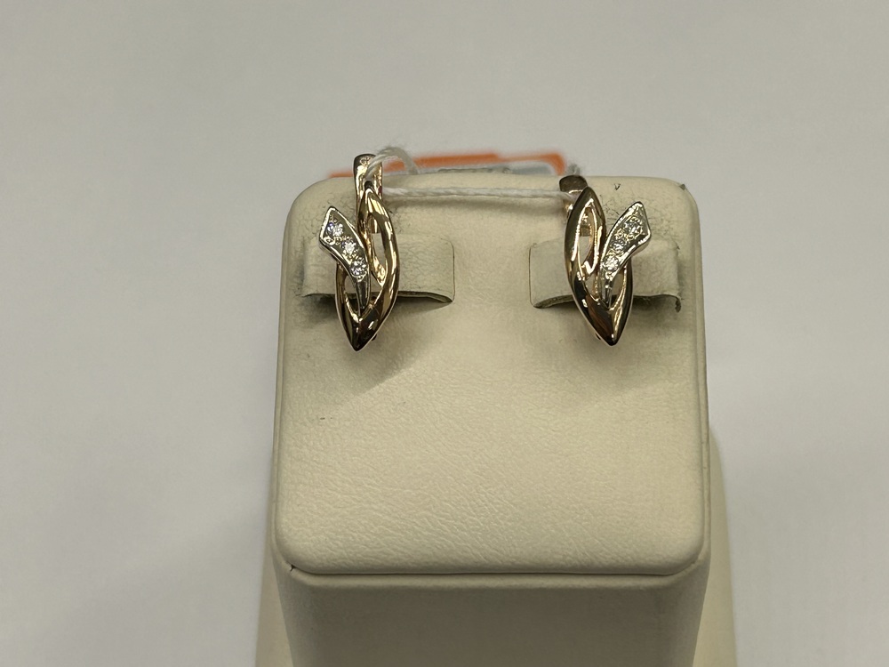 СЕРЬГИ С КАМНЯМИ (Au 585)