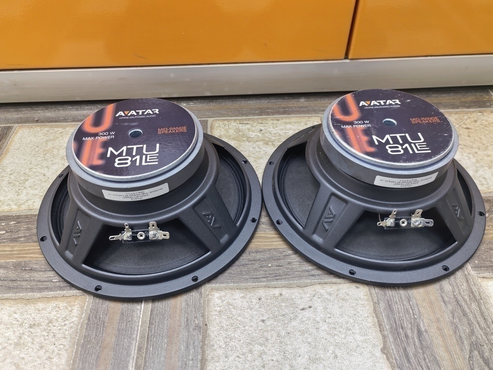 Автоакустика передняя Avatar MTU81Le