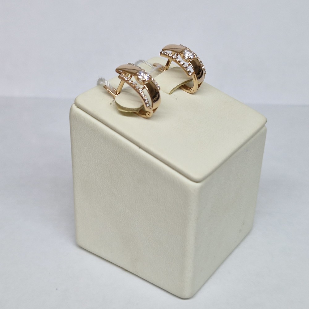 СЕРЬГИ С КАМНЯМИ (Au 585)