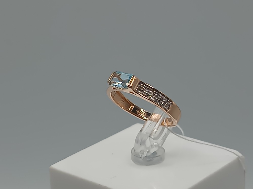 КОЛКМИ585 КОЛЬЦО С КАМНЯМИ (Au 585)