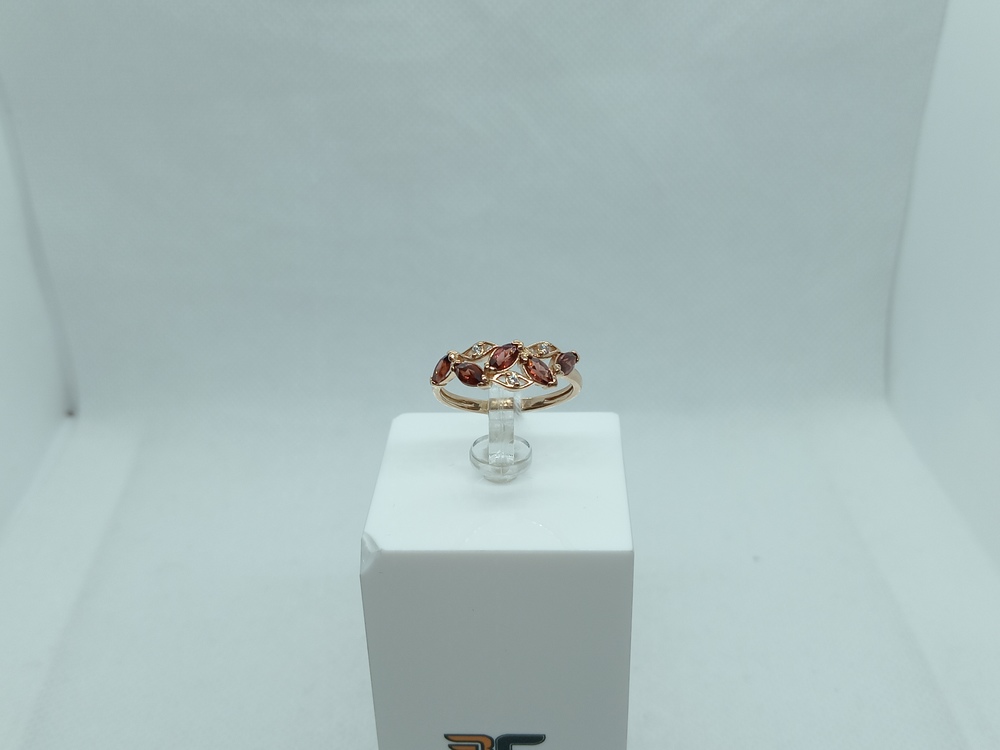 КОЛКМИ585 КОЛЬЦО С КАМНЯМИ (Au 585)