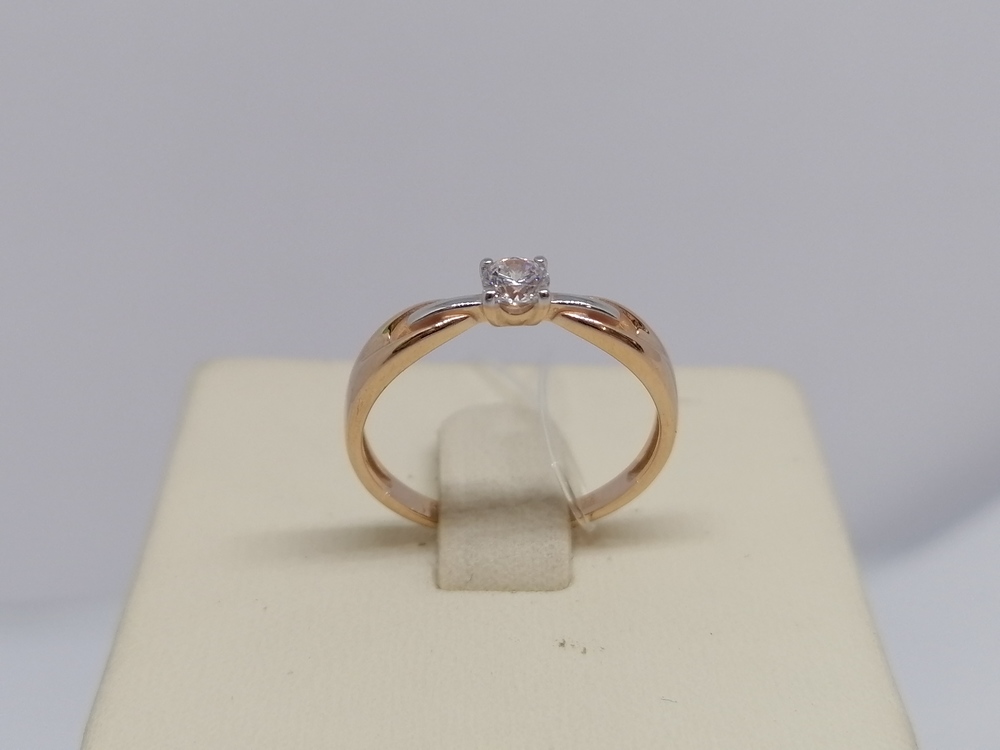 КОЛЬЦО С КАМНЕМ (Au 585)