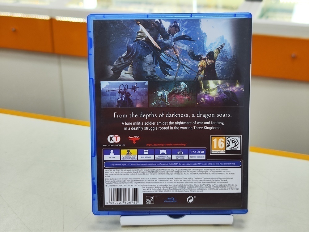 Игра Playstation 4 Wo Long