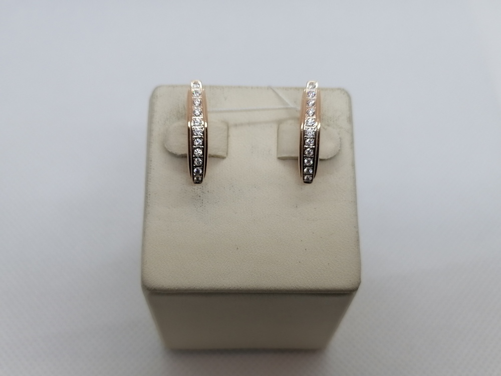 СКМИ585 СЕРЬГИ С КАМНЯМИ (Au 585) СКМИ585 СЕРЬГИ С КАМНЯМИ (Au 585)