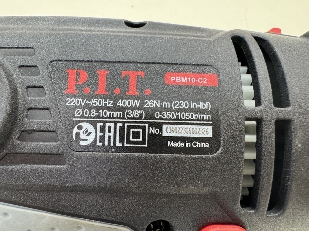 ДРЕЛЬ-ШУРУПОВЕРТ P.I.T. PBM10-C2
