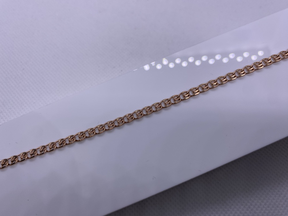 БРАСЛЕТ ПУСТОТЕЛЫЙ Лав Au 585