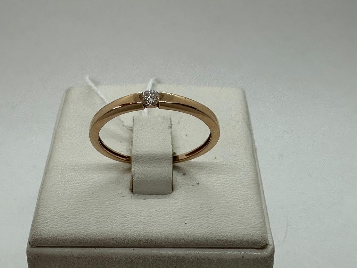 КОЛЬЦО БРИЛЛИАНТ Au 585