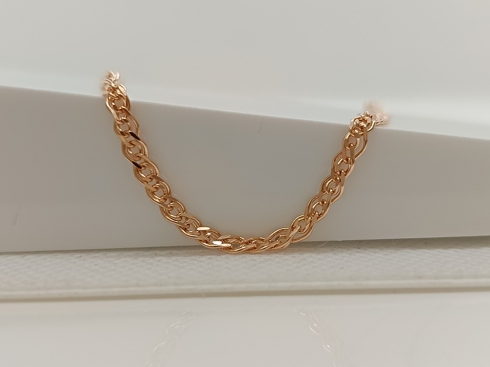 7050155-18 БРАСЛЕТ ПОЛНОВЕСНЫЙ Нона (Au 585)