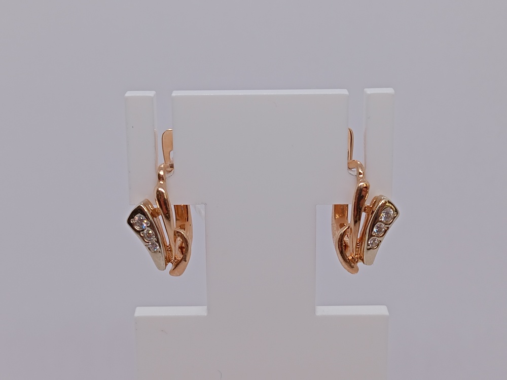 СКМИ585 СЕРЬГИ С КАМНЯМИ (Au 585) СКМИ585 СЕРЬГИ С КАМНЯМИ (Au 585)