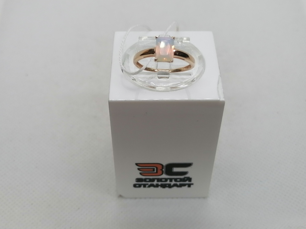 КОЛКМ585 КОЛЬЦО С КАМНЕМ (Au 585)