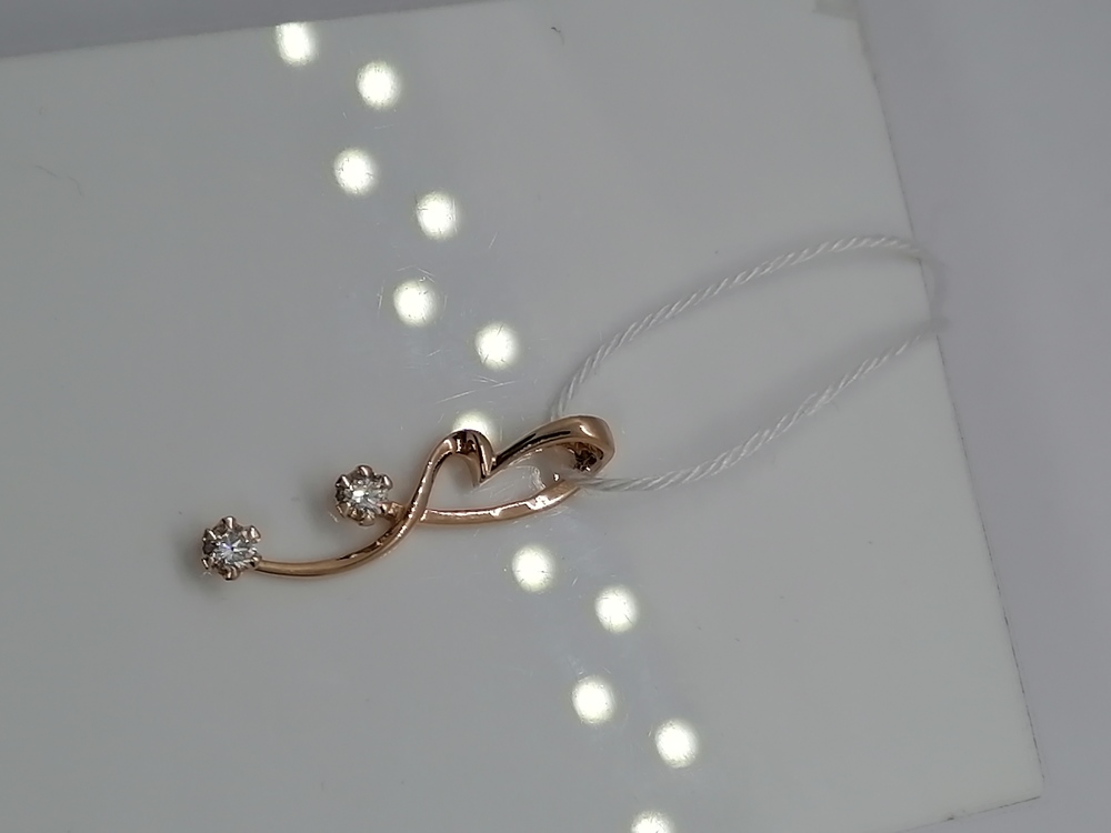 ПОДВЕСКА БРИЛЛИАНТ Au 585