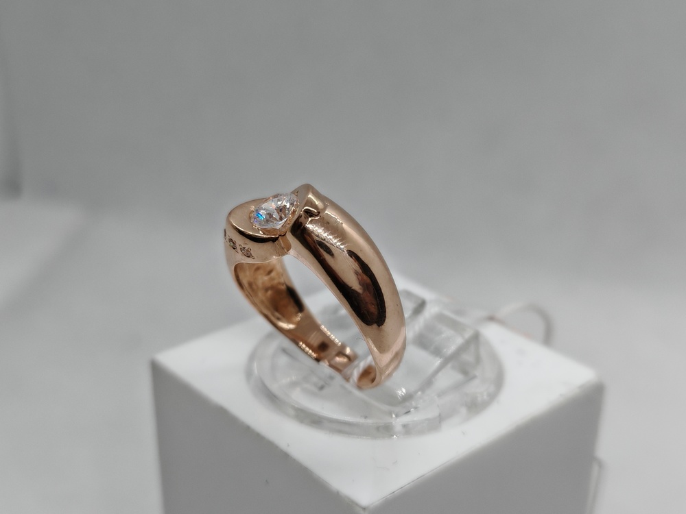 КОЛКМИ585 КОЛЬЦО С КАМНЯМИ (Au 585)