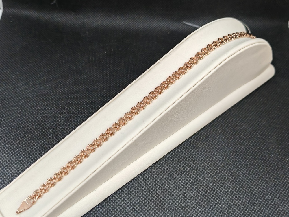 620715024 БРАСЛЕТ ПУСТОТЕЛЫЙ Якорное (Au 585)