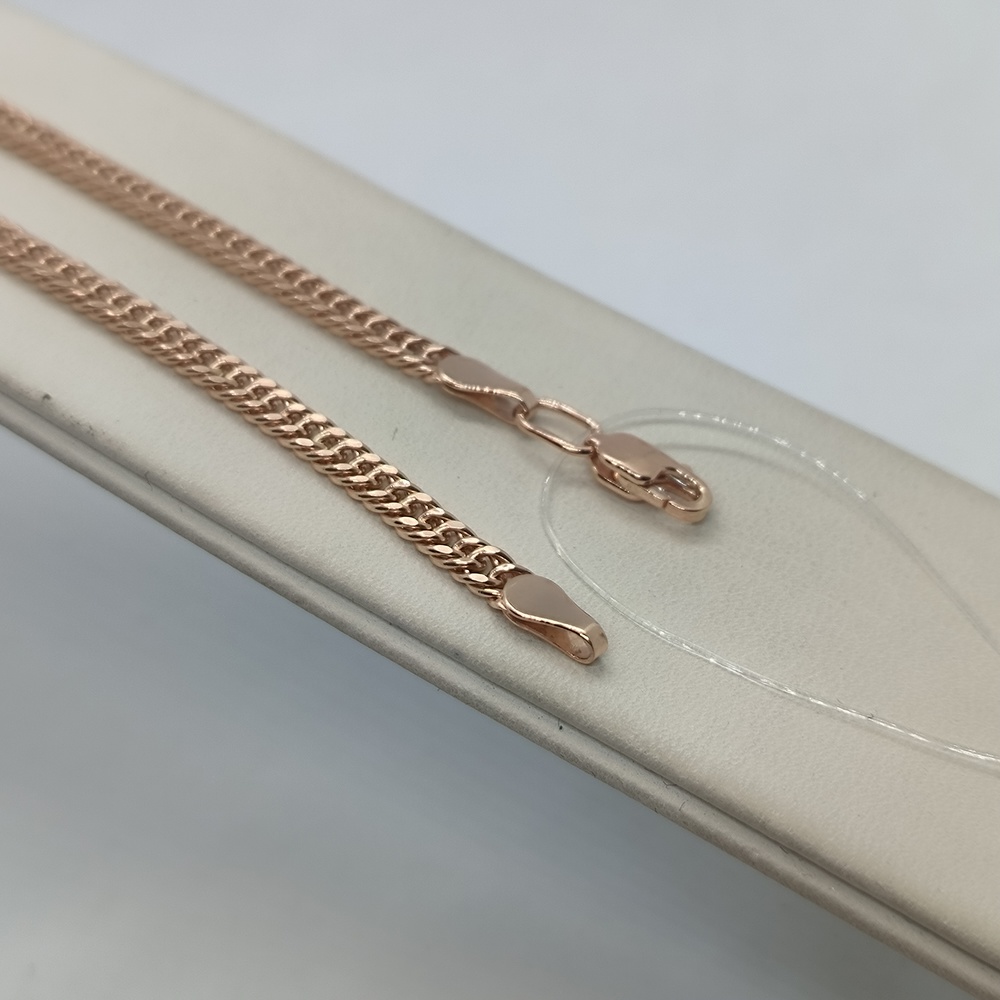 БРАСЛЕТ ПУСТОТЕЛЫЙ Панцирное (Au 585)