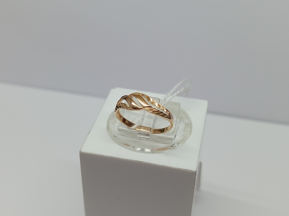 КОЛБКМ585 КОЛЬЦО БЕЗ КАМНЯ (Au 585)