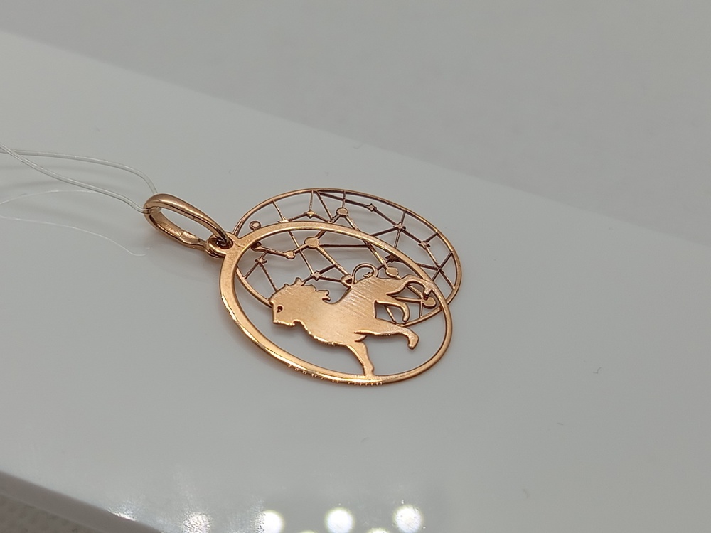 ПОДВЕСКА ЗНАК ЗОДИАКА без камня (Au 585)