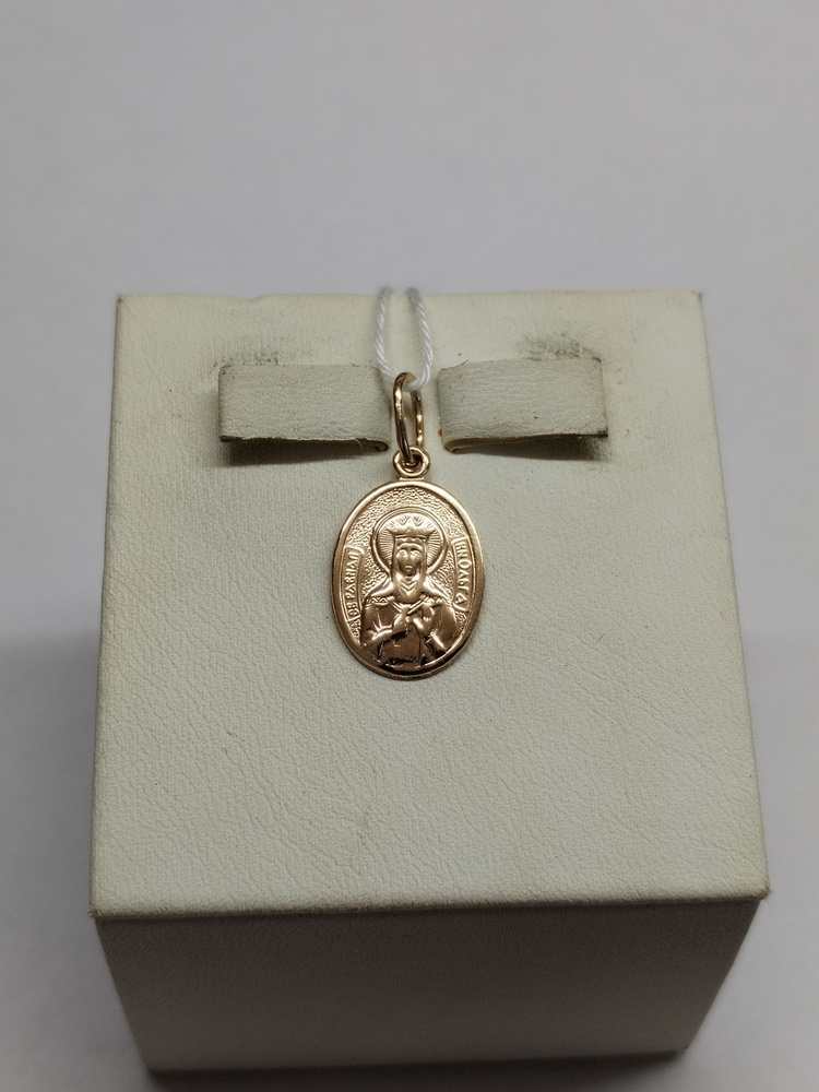 ПОДИБК585 ПОДВЕСКА ИКОНА БЕЗ КАМНЯ (Au 585)