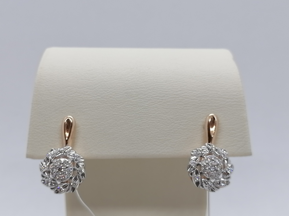 СЕРЬГИ БРИЛЛИАНТ (Au 585)