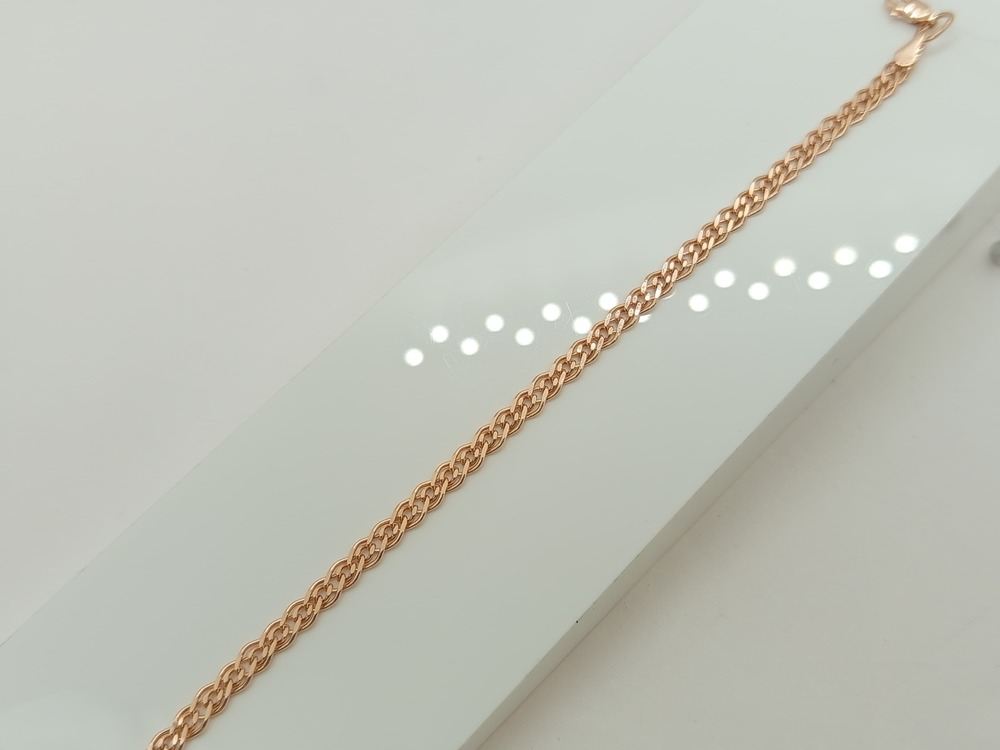 БРАСЛЕТ ПОЛНОВЕСНЫЙ Нона (Au 585)