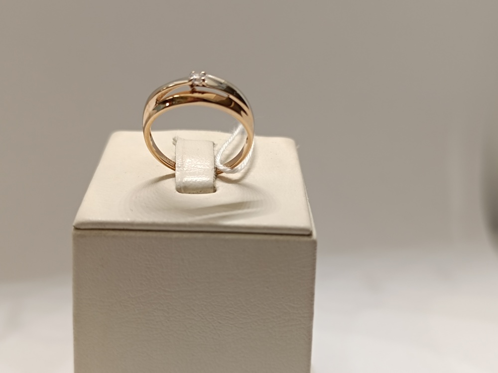 КОЛЬЦО С КАМНЕМ (Au 585)