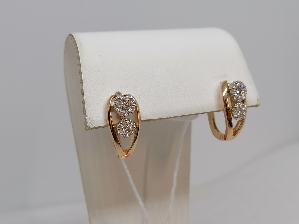 СЕРЬГИ БРИЛЛИАНТ (Au 585)