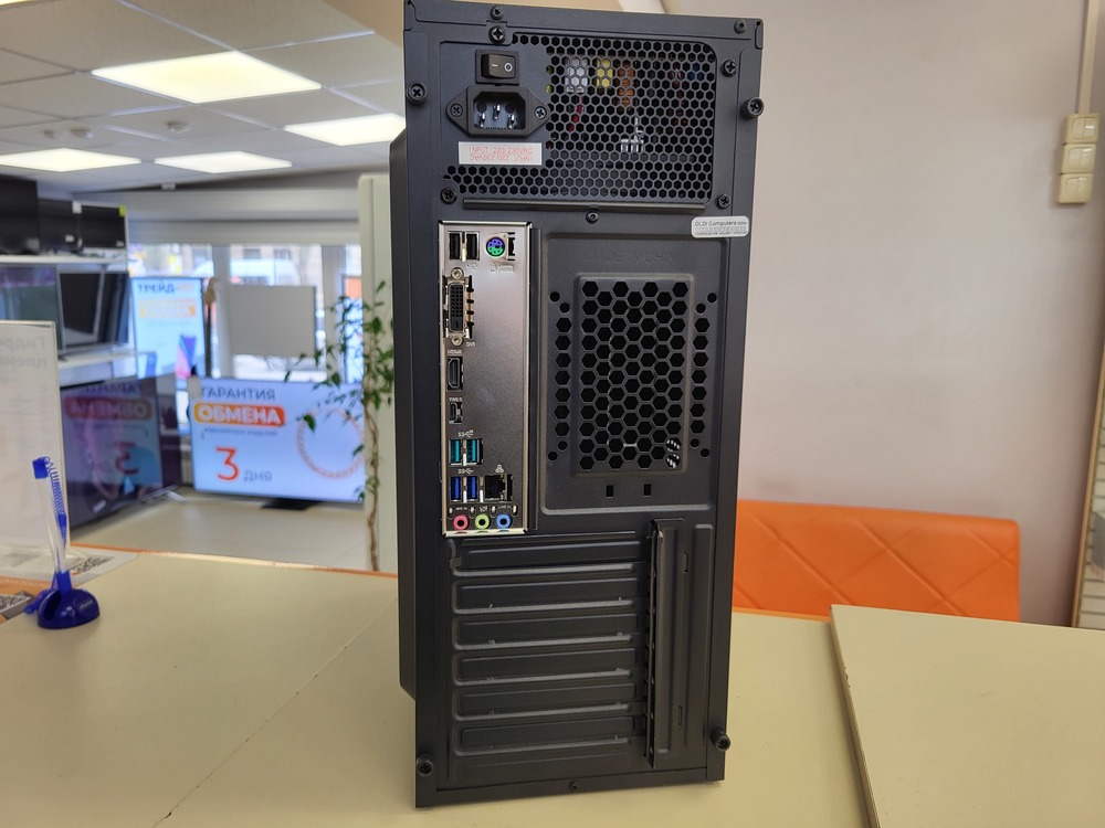 Системный блок Ginzzu .; Ryzen 5 PRO 4650G, HD Graphics, 16 Гб, 256 Гб, Нет