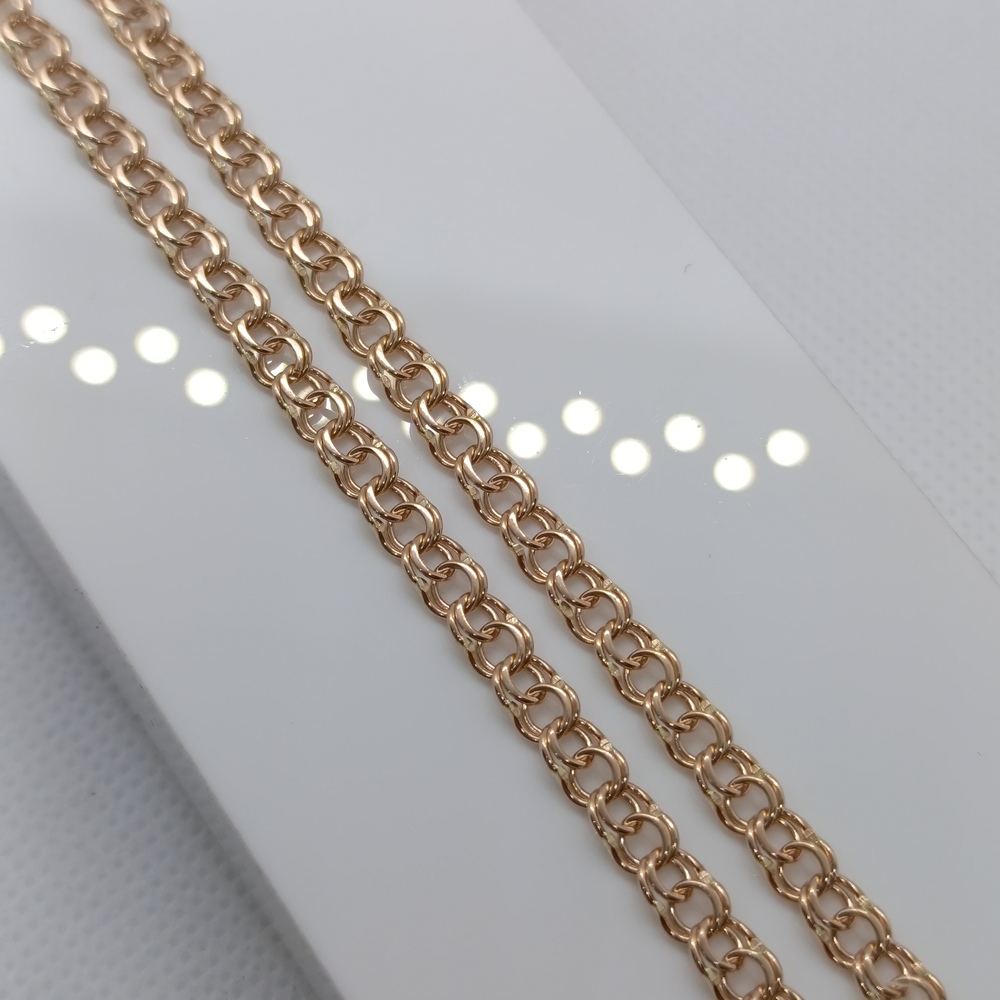 ЦЛБС585 ЦЕПЬ ПОЛНОВЕСНАЯ Бисмарк (Au 585) ЦЛБС585 ЦЕПЬ ПОЛНОВЕСНАЯ Бисмарк (Au 585)