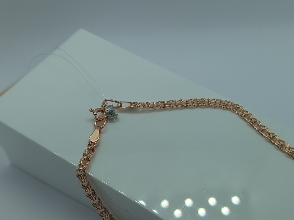 ЦЕПЬ ПУСТОТЕЛАЯ Бисмарк (Au 585)