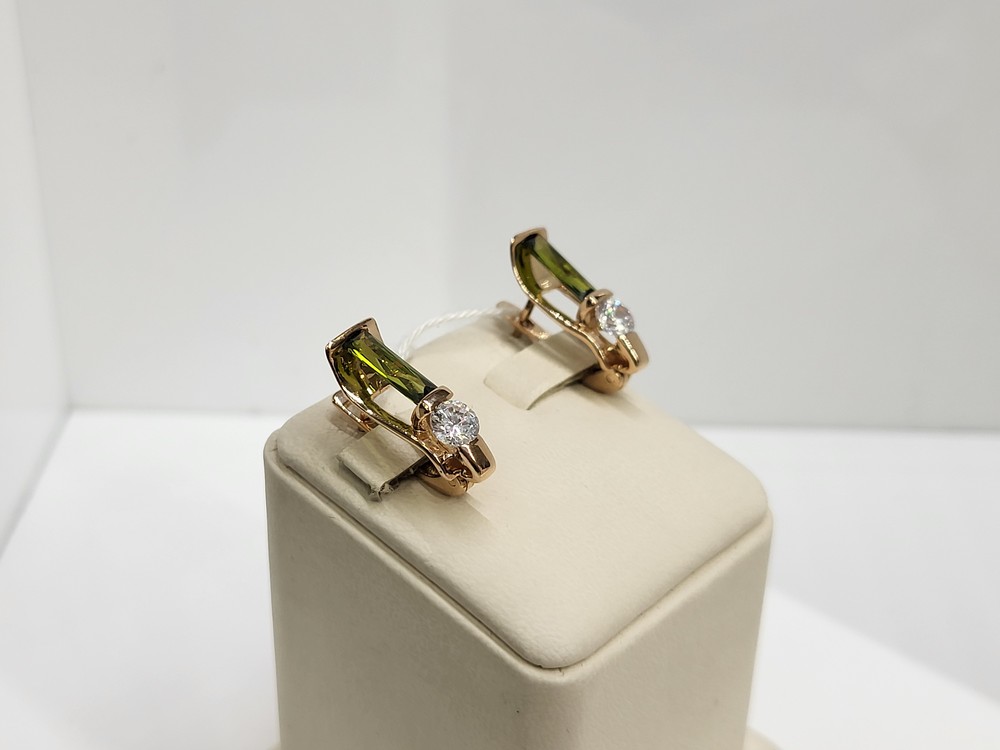 СКМИ585 СЕРЬГИ С КАМНЯМИ (Au 585) СКМИ585 СЕРЬГИ С КАМНЯМИ (Au 585)