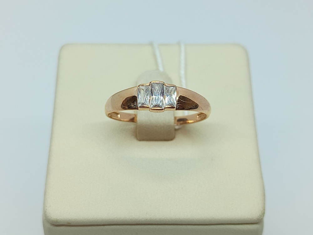 КОЛКМИ585 КОЛЬЦО С КАМНЯМИ (Au 585)