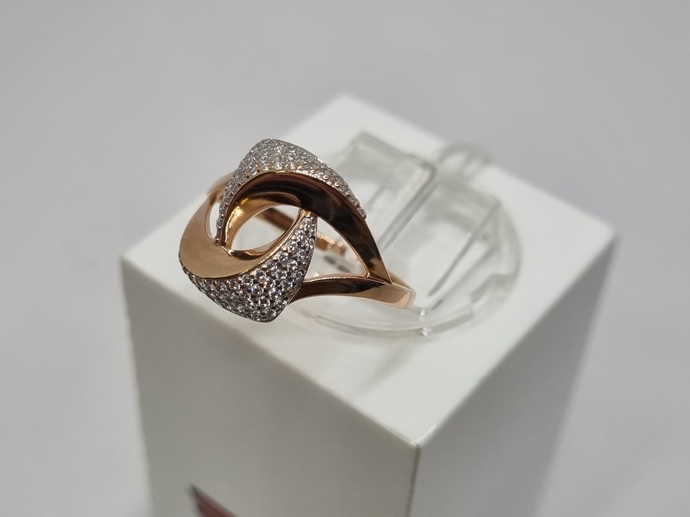 КОЛКМИ585 КОЛЬЦО С КАМНЯМИ (Au 585)