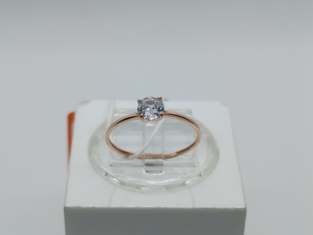 КОЛКМ585 КОЛЬЦО С КАМНЕМ (Au 585)